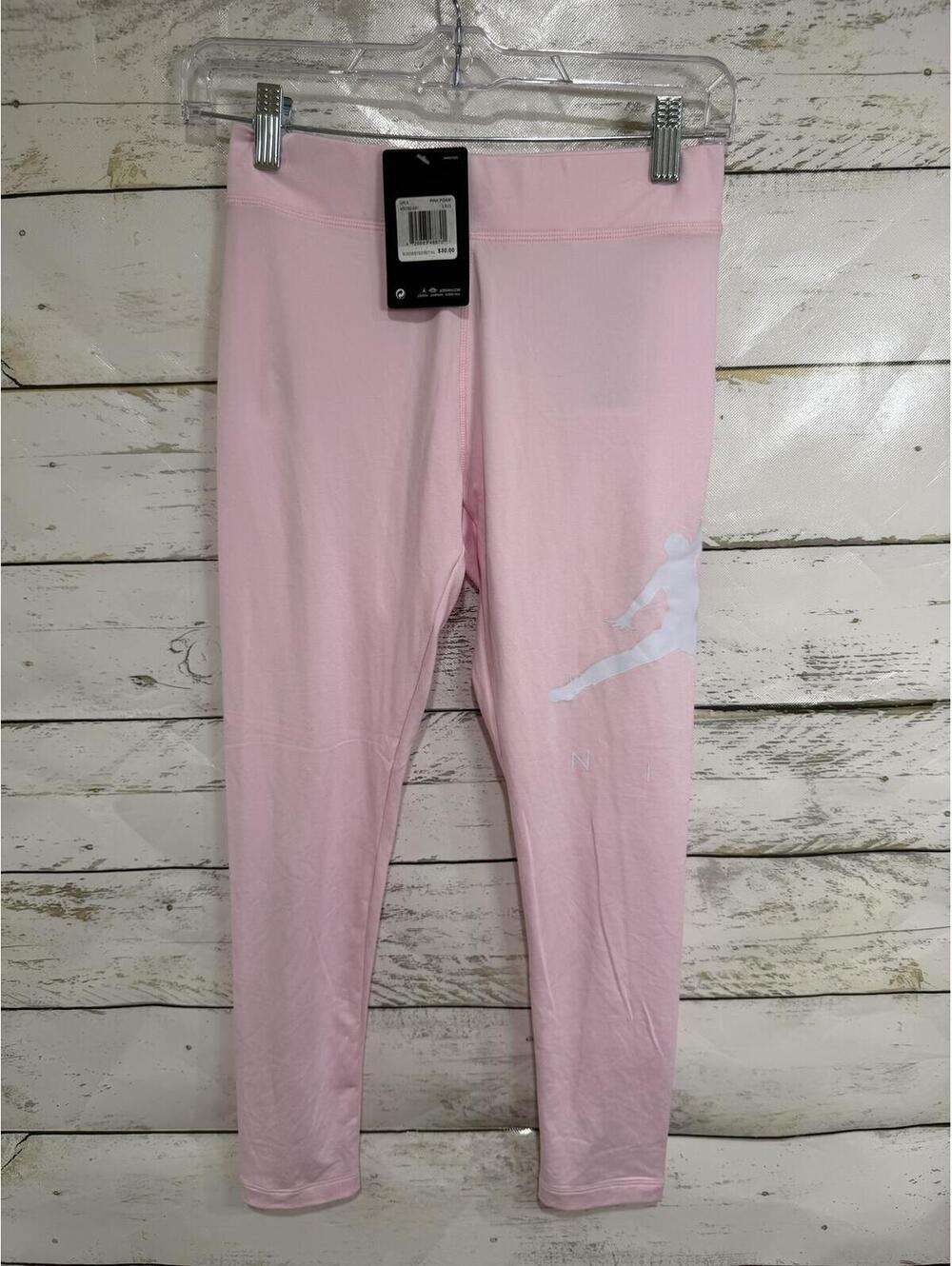 Nike Air Jordan Pink Foam Leggings NWT Size Youth Large